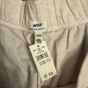 Aerie Soft Beige Lounge Pants